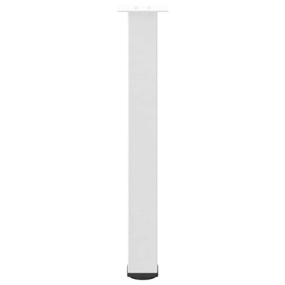 Konsolentischbeine 4 Stk. Weiß 72-74 cm Stahl