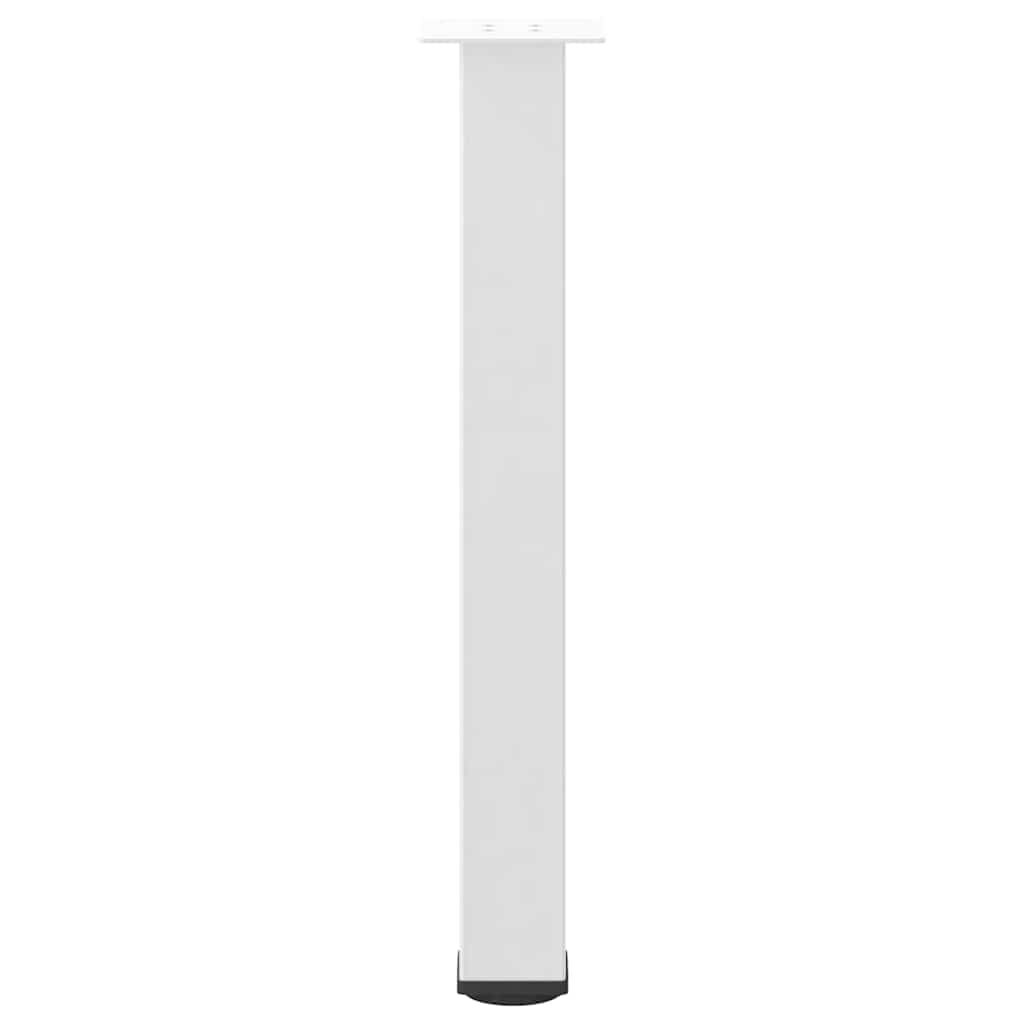 Konsolentischbeine 4 Stk. Weiß 72-74 cm Stahl