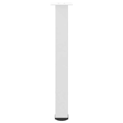 Konsolentischbeine 4 Stk. Weiß 72-74 cm Stahl