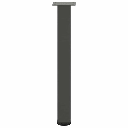 Konsolentischbeine 4 Stk. Anthrazit 72-74 cm Stahl