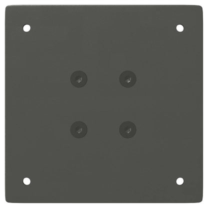Konsolentischbeine 4 Stk. Anthrazit 72-74 cm Stahl