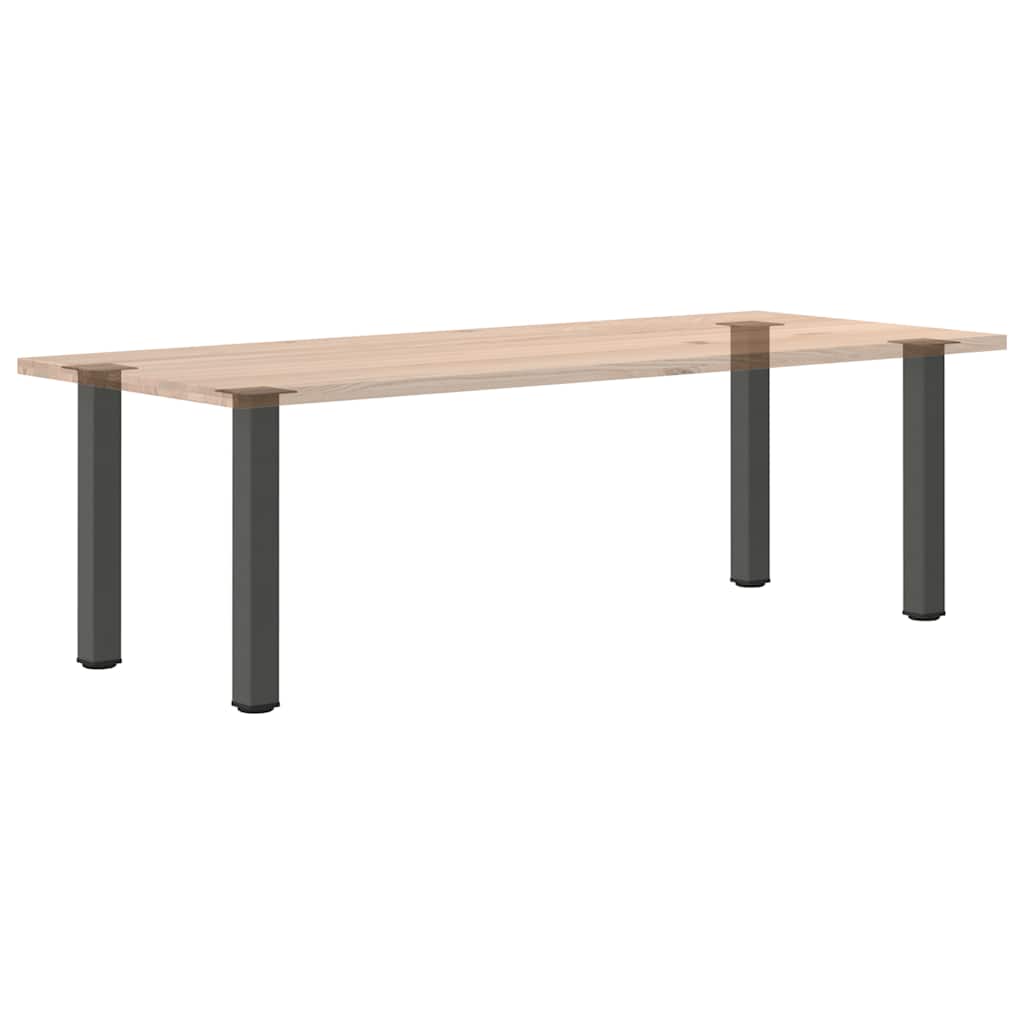 Konsolentischbeine 4 Stk. Anthrazit 72-74 cm Stahl