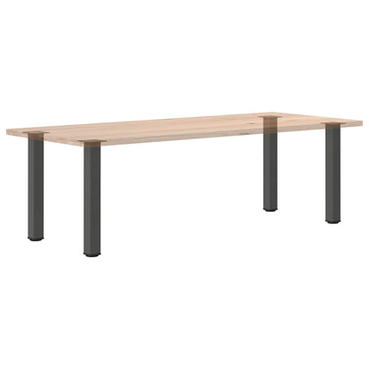 Konsolentischbeine 4 Stk. Anthrazit 72-74 cm Stahl