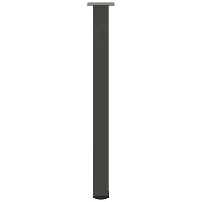 Bartischbeine 4 Stk. Anthrazit 90-92 cm Stahl