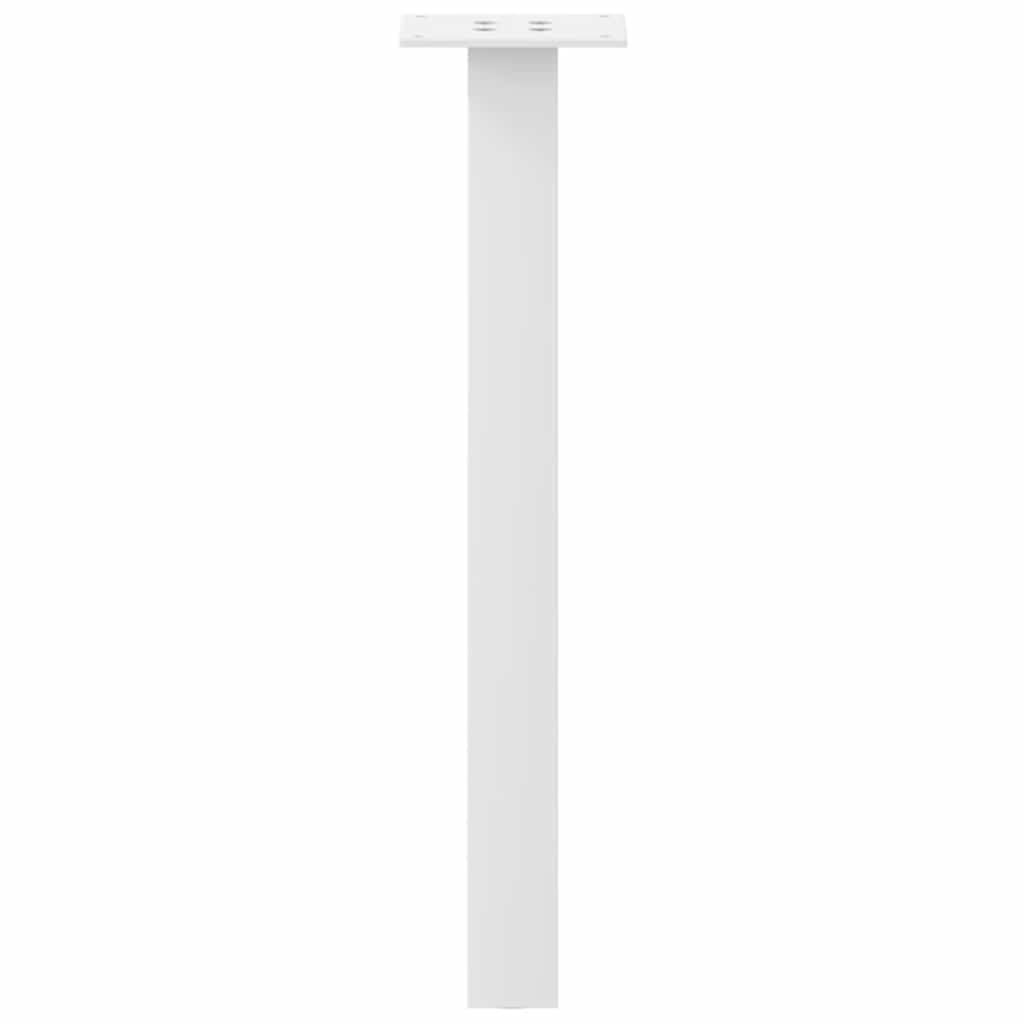 Couchtischbeine 4 Stk. Weiß 30 cm Stahl
