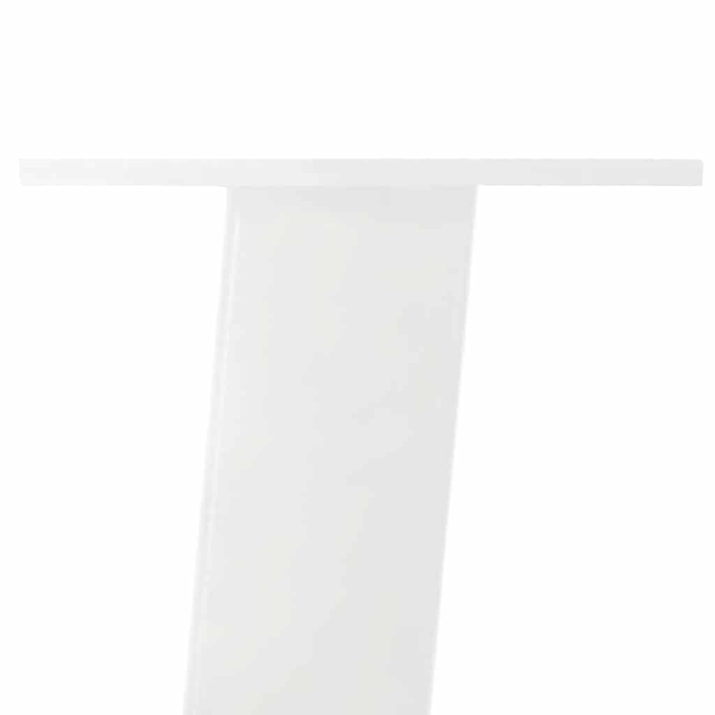 Couchtischbeine 4 Stk. Weiß 30 cm Stahl