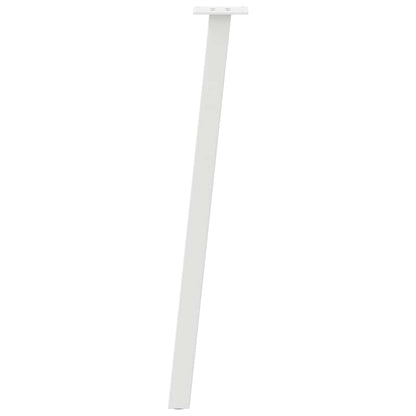 Konsolentischbeine 4 Stk. Weiß 72 cm Stahl