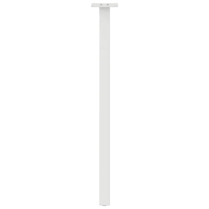 Konsolentischbeine 4 Stk. Weiß 72 cm Stahl