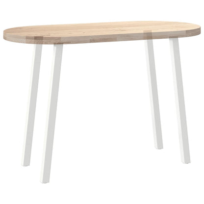 Konsolentischbeine 4 Stk. Weiß 72 cm Stahl
