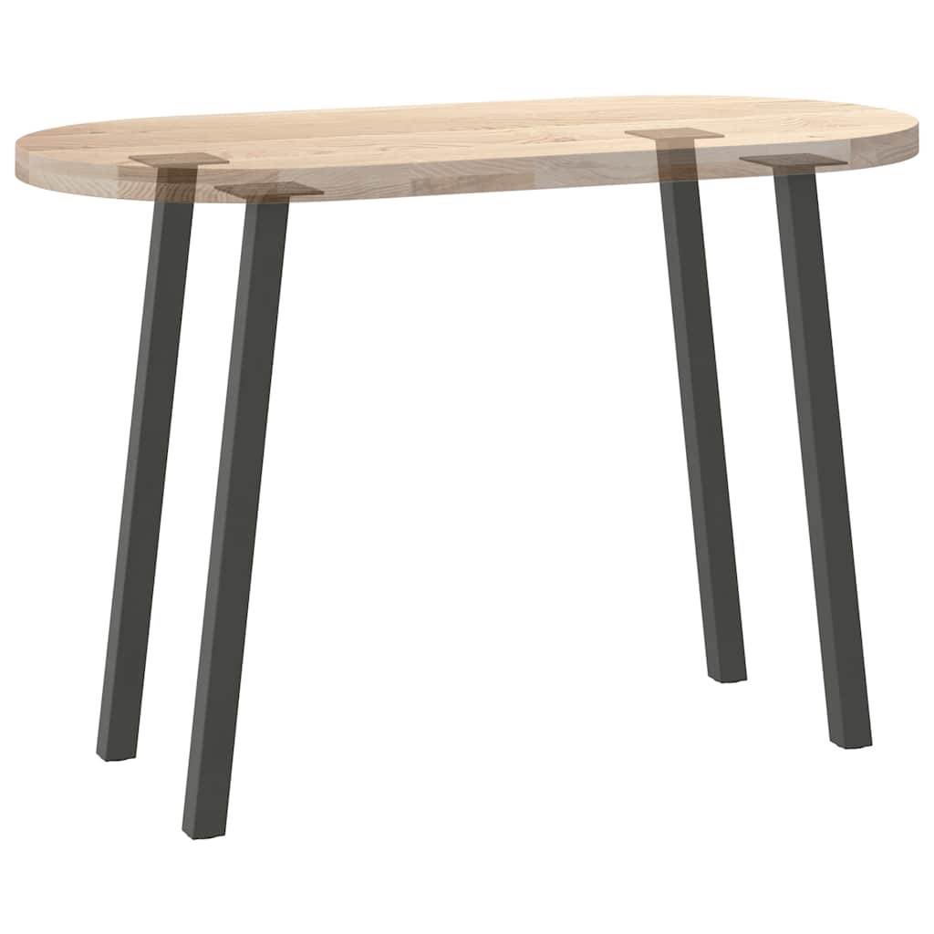 Konsolentischbeine 4 Stk. Anthrazit 72 cm Stahl