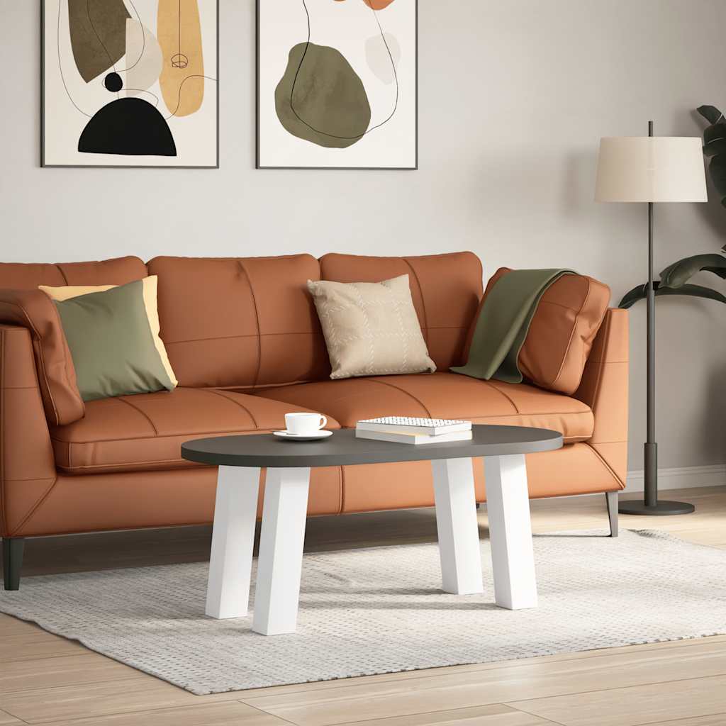 Pieds de table basse, 4 pièces, acier blanc, 30 cm