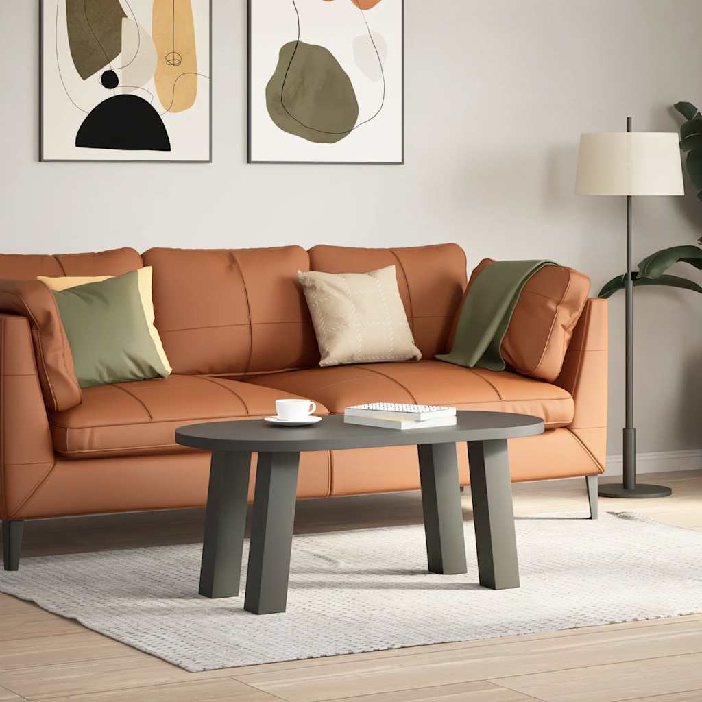 Coffee table legs 4 pcs. Anthracite 42 cm steel