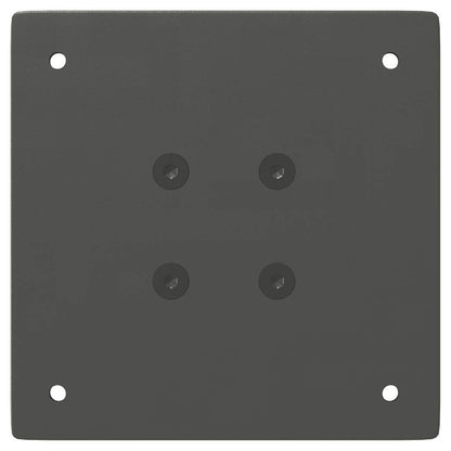 Couchtischbeine 4 Stk. Anthrazit 42 cm Stahl