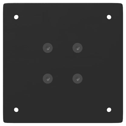 Konsolentischbeine 4 Stk. Schwarz 72 cm Stahl