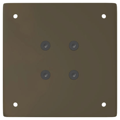 Konsolentischbeine 4 Stk. Naturstahl 72 cm Stahl