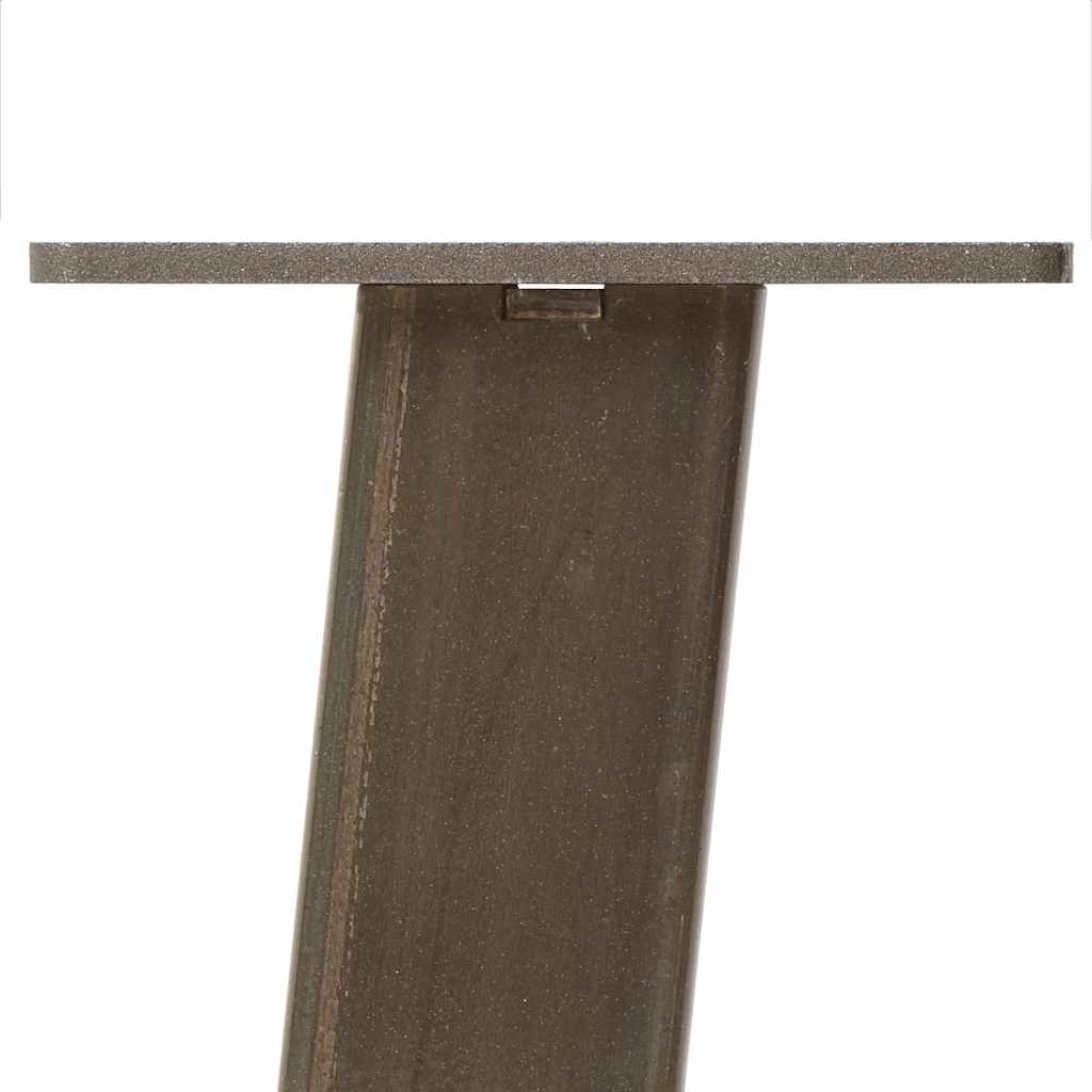 Konsolentischbeine 4 Stk. Naturstahl 72 cm Stahl