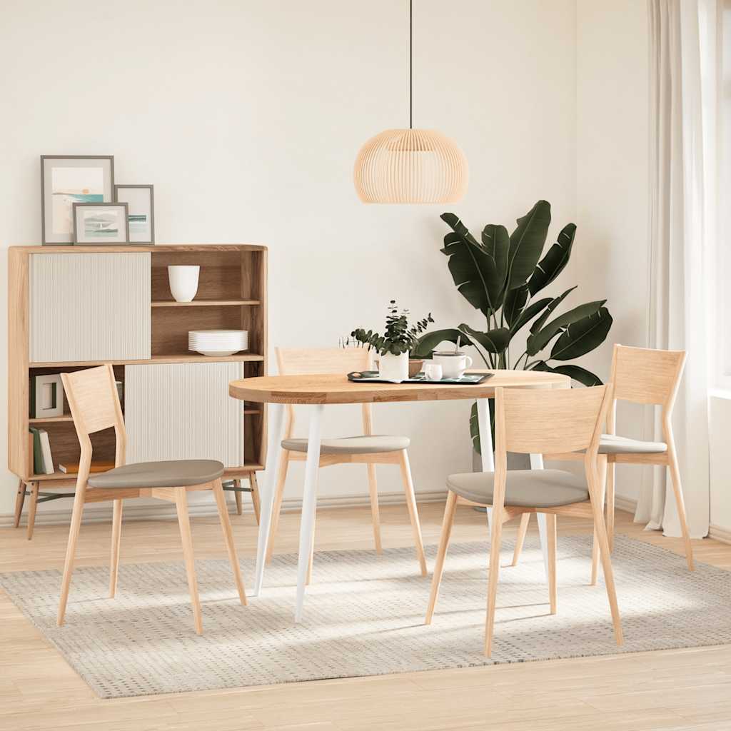 Konsolentischbeine Konische Form 4 Stk. Weiß 72-73 cm Stahl