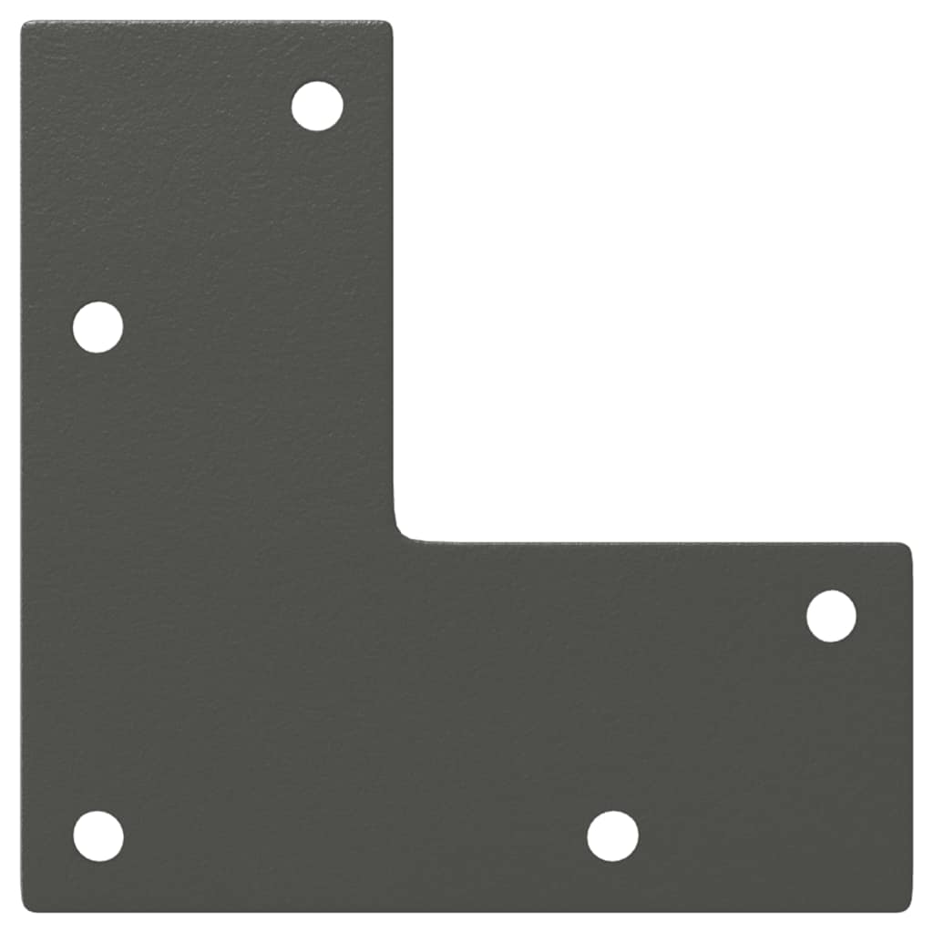 Konsolentischbeine Konische Form 4 Stk. Anthrazit 72-73 cm Stahl