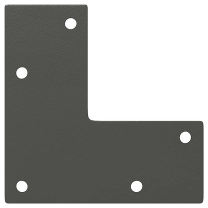 Konsolentischbeine Konische Form 4 Stk. Anthrazit 72-73 cm Stahl