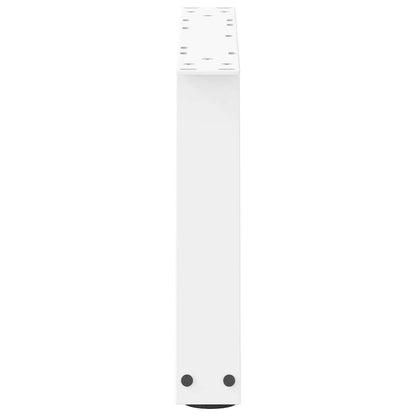 Couchtischbeine V-Form 2 Stück Weiß 50x(30-31,3) cm Stahl