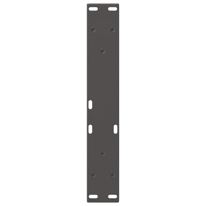 Couchtischbeine V-Form 2 Stück Anthrazit 38x(42-43,3) cm Stahl