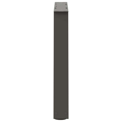 Couchtischbeine V-Form 2 Stück Anthrazit 50x(42-43,3) cm Stahl