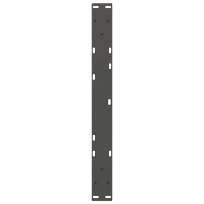 Couchtischbeine V-Form 2 Stück Anthrazit 60x(42-43,3) cm Stahl