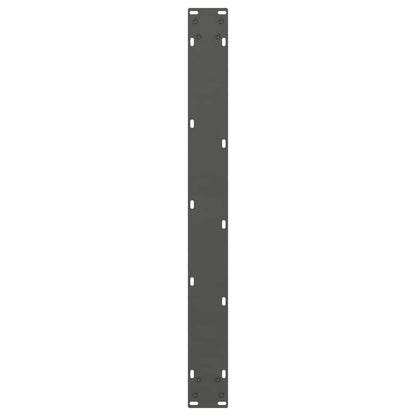 Esstisch Beine V-Form 2 Stück Anthrazit 70x(72-73,3) cm Stahl