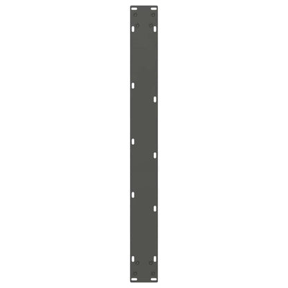 Esstisch Beine V-Form 2 Stück Anthrazit 90x(72-73,3) cm Stahl