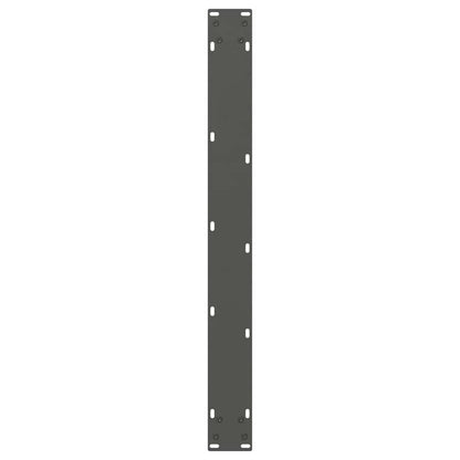 Esstisch Beine V-Form 2 Stück Anthrazit 100x(72-73,3) cm Stahl