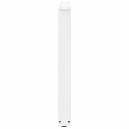Esstisch Beine V-Form 3 Stück Weiß 70x(72-73,3) cm Stahl