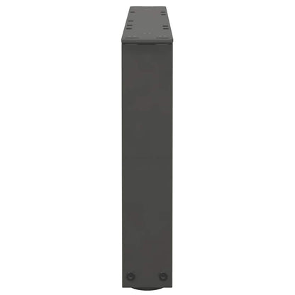 Couchtischbeine V-Form 2 Stück Anthrazit 60x(30-31,3) cm Stahl