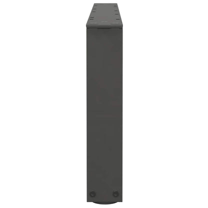 Couchtischbeine V-Form 2 Stück Anthrazit 70x(30-31,3) cm Stahl