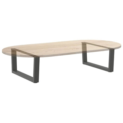 Couchtischbeine V-Form 2 Stück Anthrazit 70x(30-31,3) cm Stahl