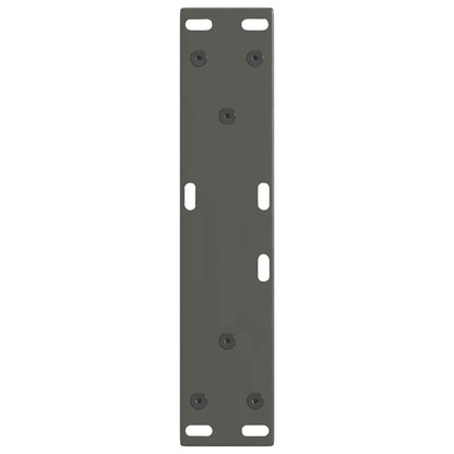 Couchtischbeine V-Form 2 Stück Anthrazit 28x(42-43,3) cm Stahl