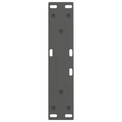 Couchtischbeine V-Form 2 Stück Anthrazit 38x(42-43,3) cm Stahl