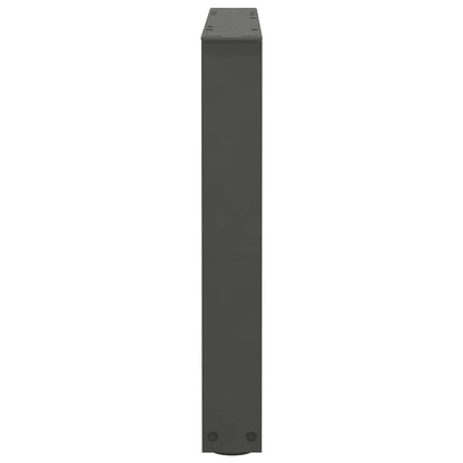 Couchtischbeine V-Form 2 Stück Anthrazit 60x(42-43,3) cm Stahl