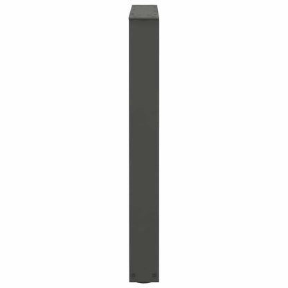 Esstisch Beine V-Form 2 Stück Anthrazit 70x(72-73,3) cm Stahl