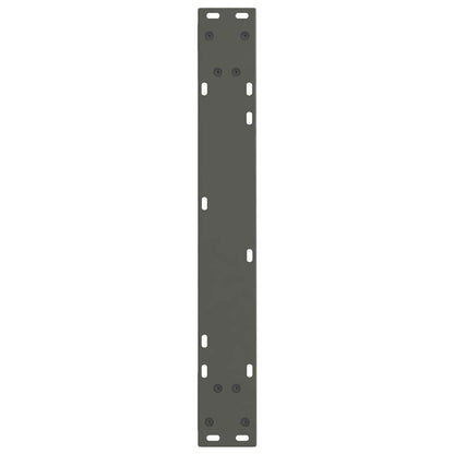 Esstisch Beine V-Form 2 Stück Anthrazit 70x(72-73,3) cm Stahl