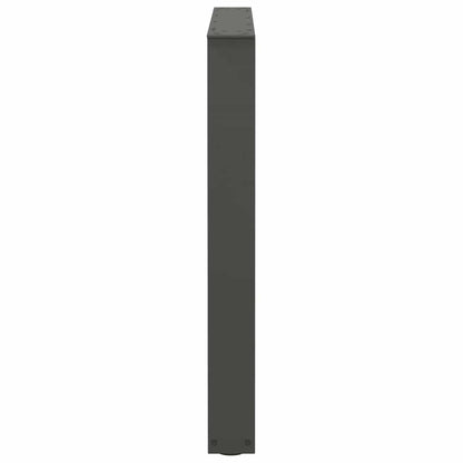 Esstisch Beine V-Form 3 Stück Anthrazit 80x(72-73,3) cm Stahl