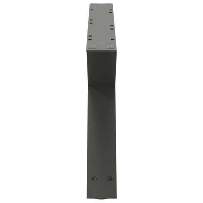 Couchtischbeine 2 Stk. Anthrazit 70x(30-31,3) cm Stahl