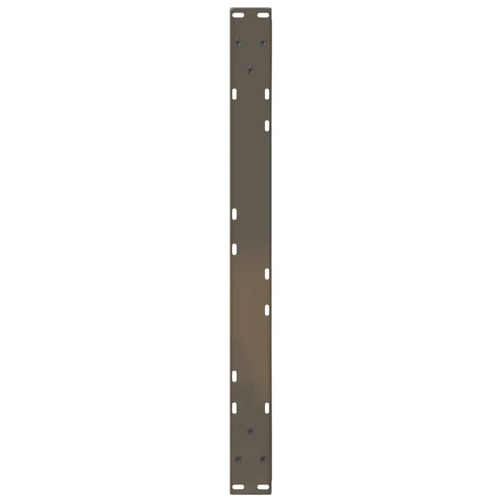 Coffee table legs 2 pcs. natural steel 70x(30-31.3) cm steel