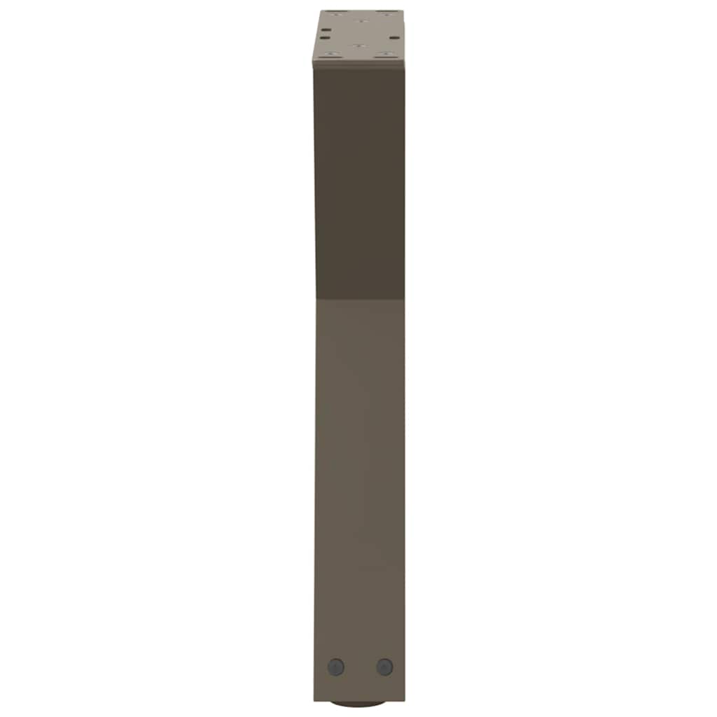 Coffee table legs 2 pcs. natural steel 38x(42-43.3) cm steel