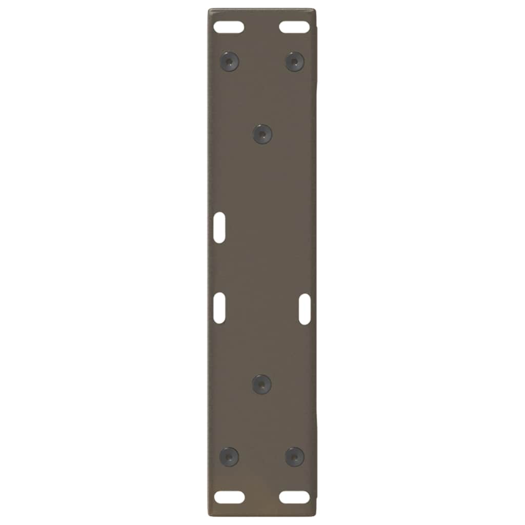 Coffee table legs 2 pcs. natural steel 38x(42-43.3) cm steel