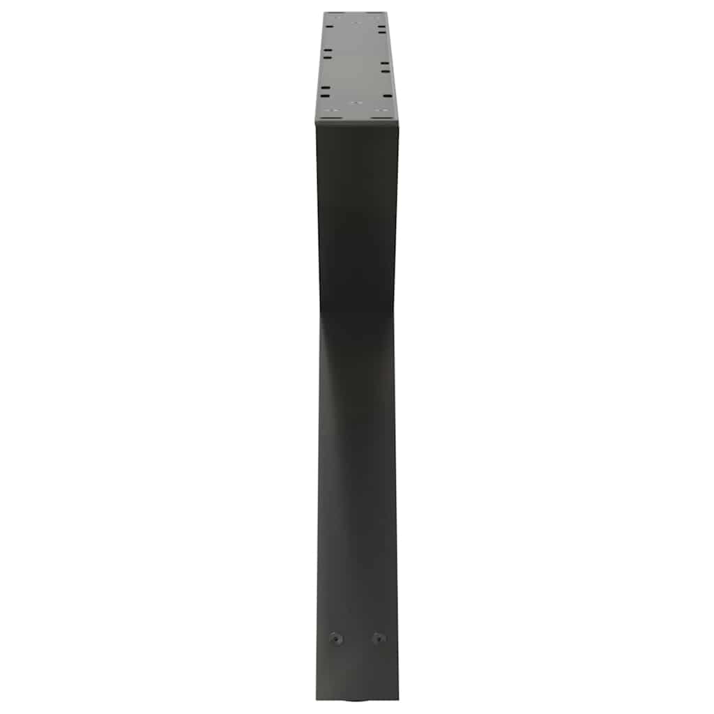 Coffee table legs 2 pcs. Anthracite 70x(42-43.3) cm steel