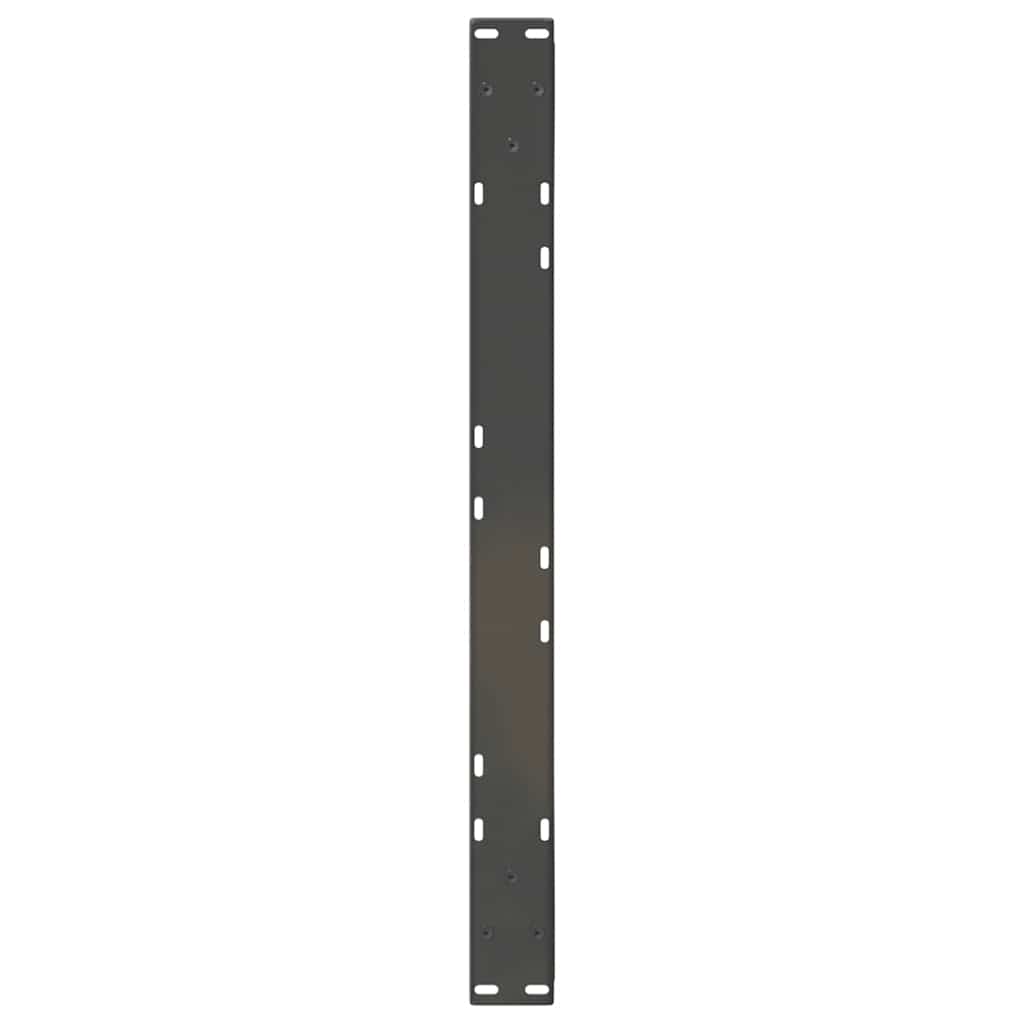 Coffee table legs 2 pcs. Anthracite 70x(42-43.3) cm steel