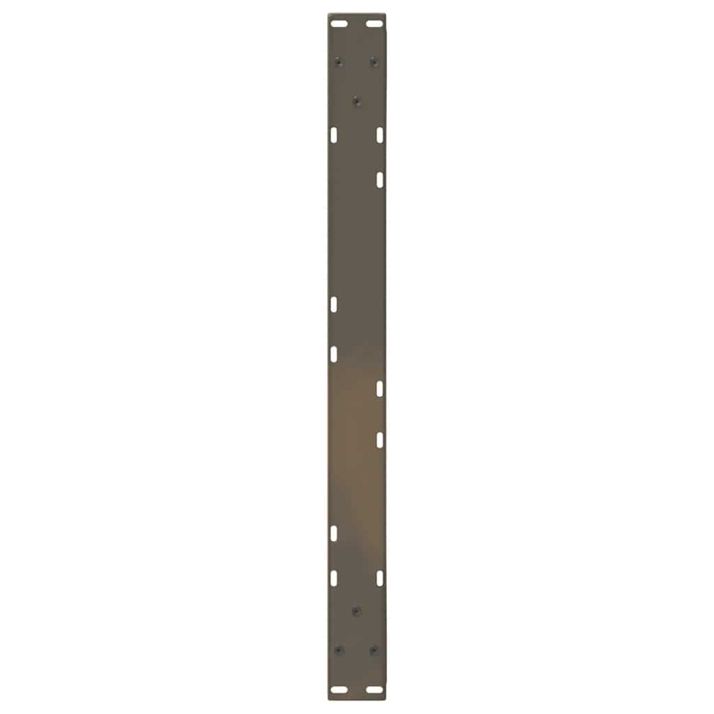Coffee table legs 2 pcs. natural steel 70x(42-43.3) cm steel