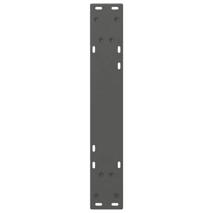 Esstisch Beine 2 Stk. Anthrazit 60x(72-73,3) cm Stahl