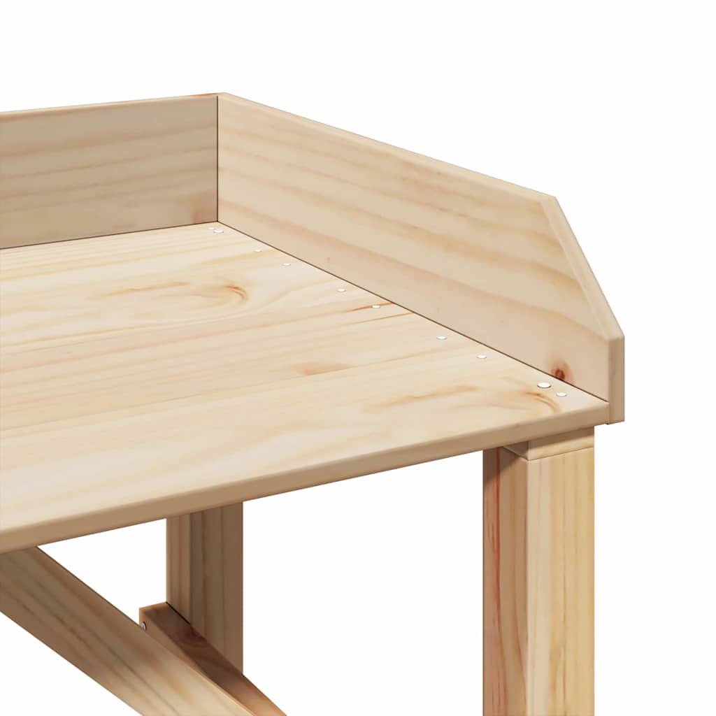 Pflanztisch Natur 75 x 40 x 90 cm Massives Kiefernholz