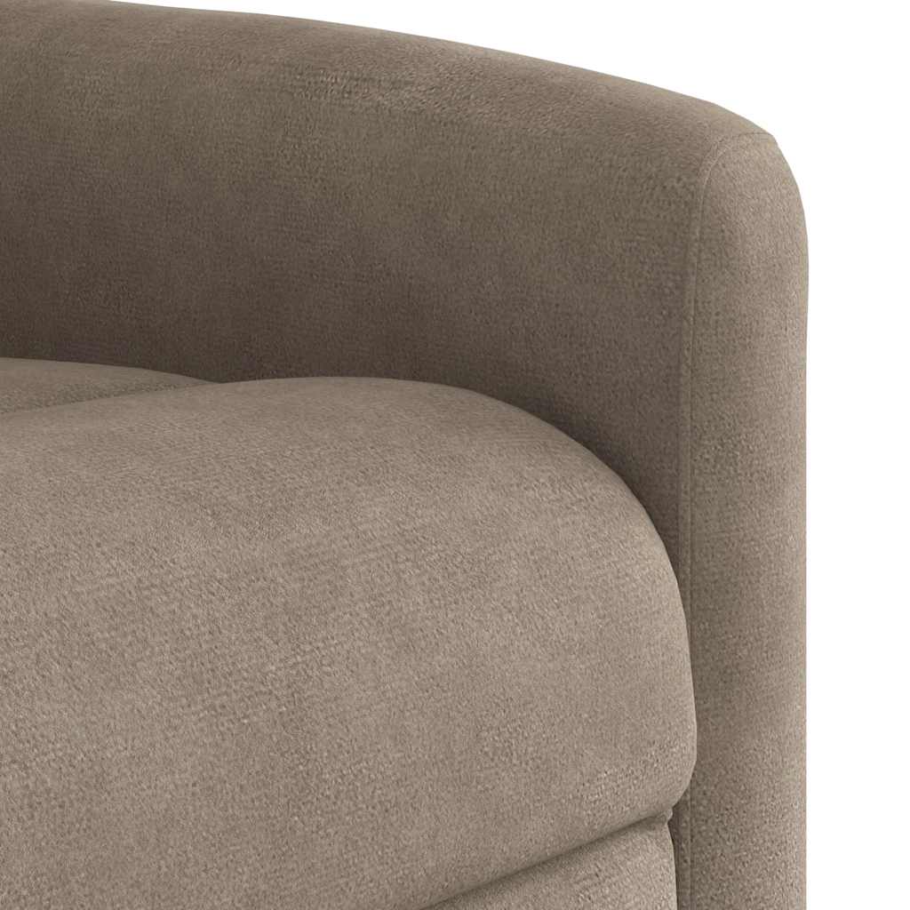Relaxsessel Elektrisch Taupe Mikrofasergewebe